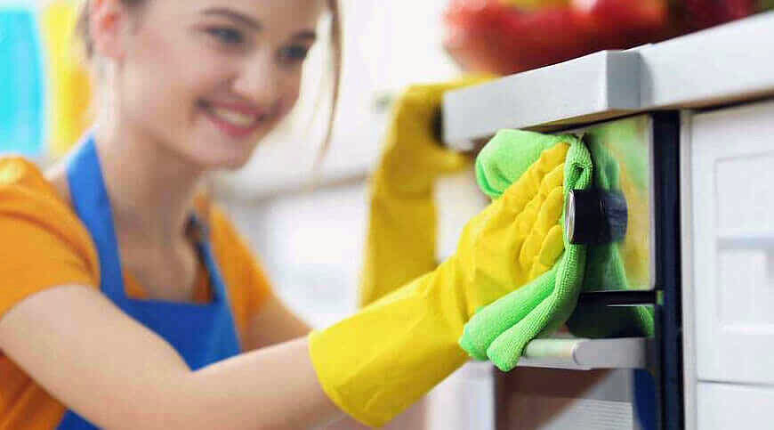Oven and Fridge
